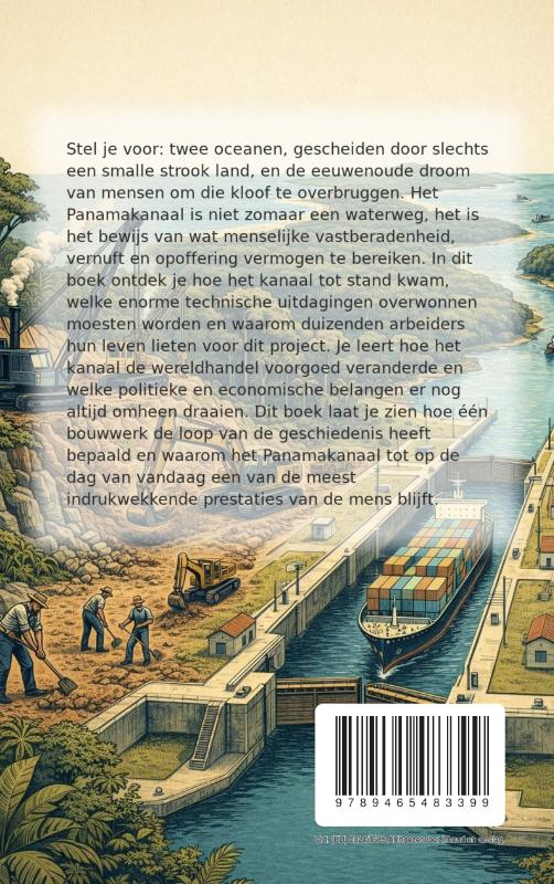 Achterkant van Alles over het Panamakanaal