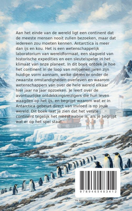 Achterkant van Alles over Antarctica