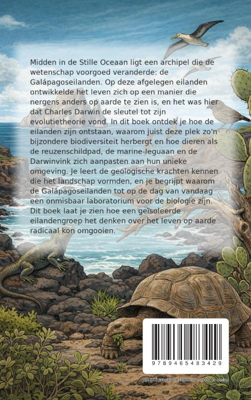 Achterkant van Alles over de Galápagoseilanden