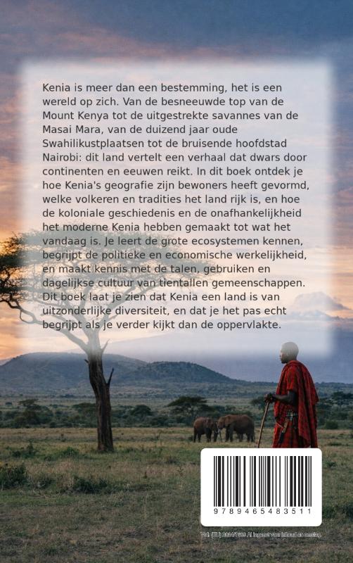 Achterkant van Alles over Kenia