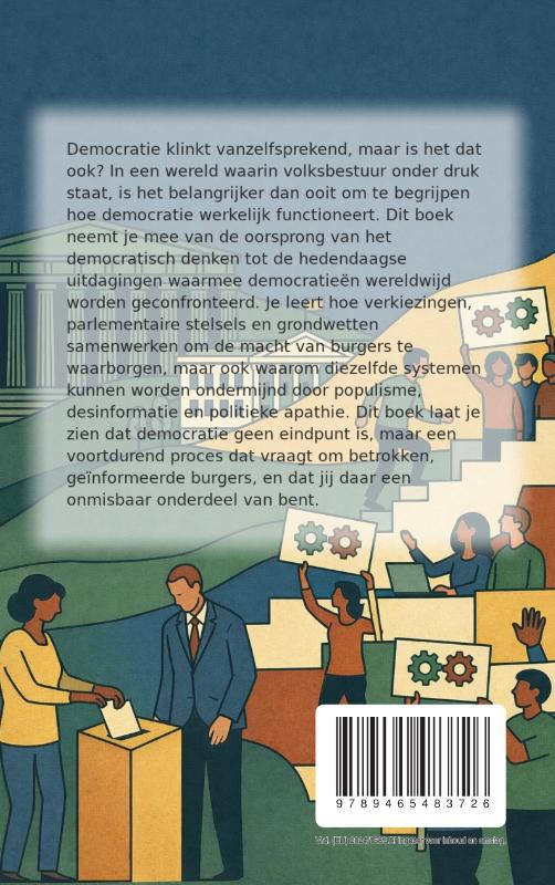 Achterkant van Alles over Democratie