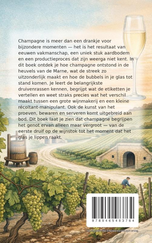 Achterkant van Alles over Champagne