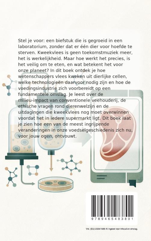 Achterkant van Alles over Kweekvlees