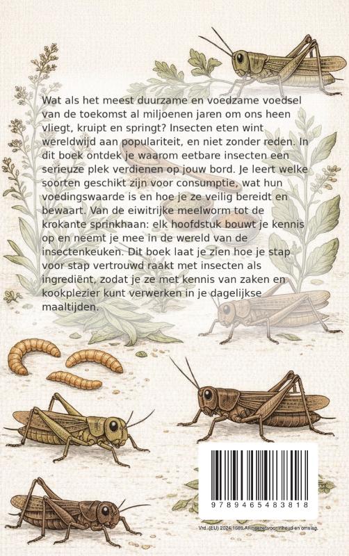 Achterkant van Alles over Insecten Eten