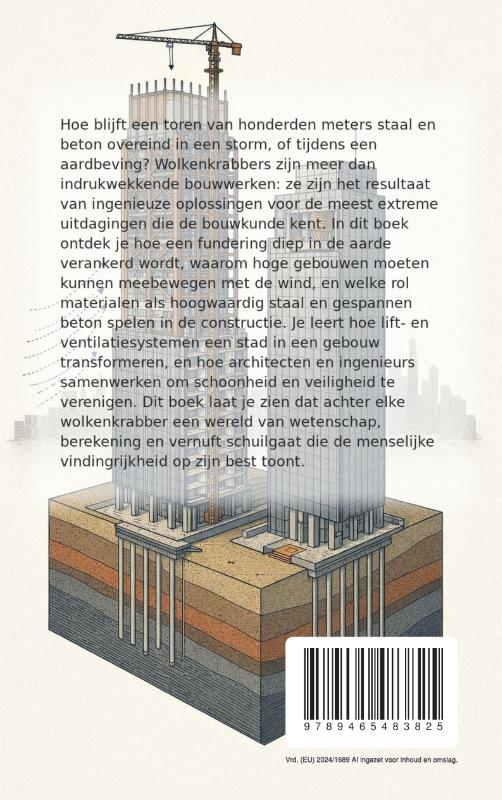 Achterkant van Alles over Wolkenkrabbers