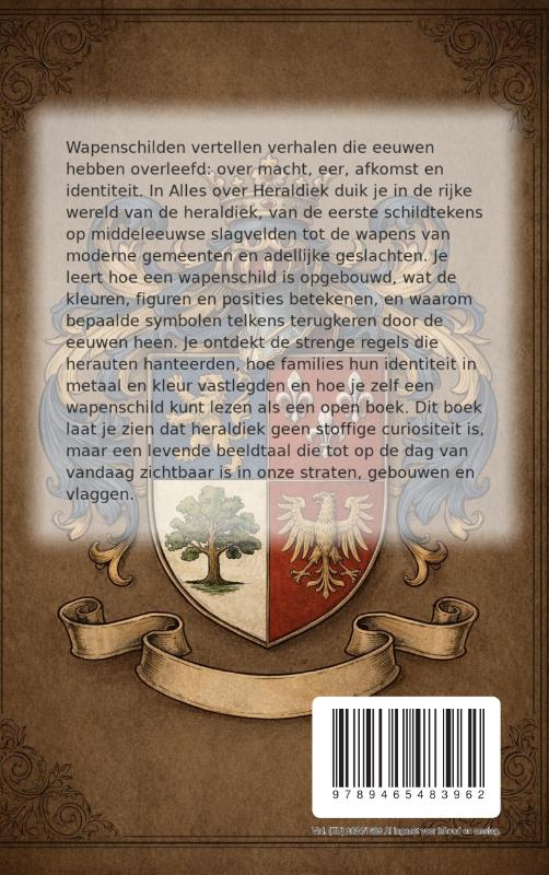 Achterkant van Alles over Heraldiek