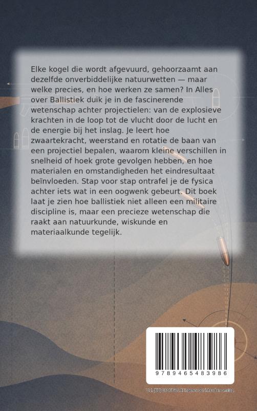 Achterkant van Alles over Ballistiek