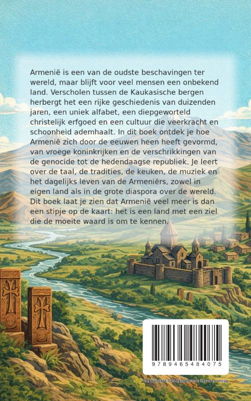 Achterkant van Alles over Armenië