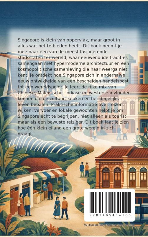 Achterkant van Alles over Singapore