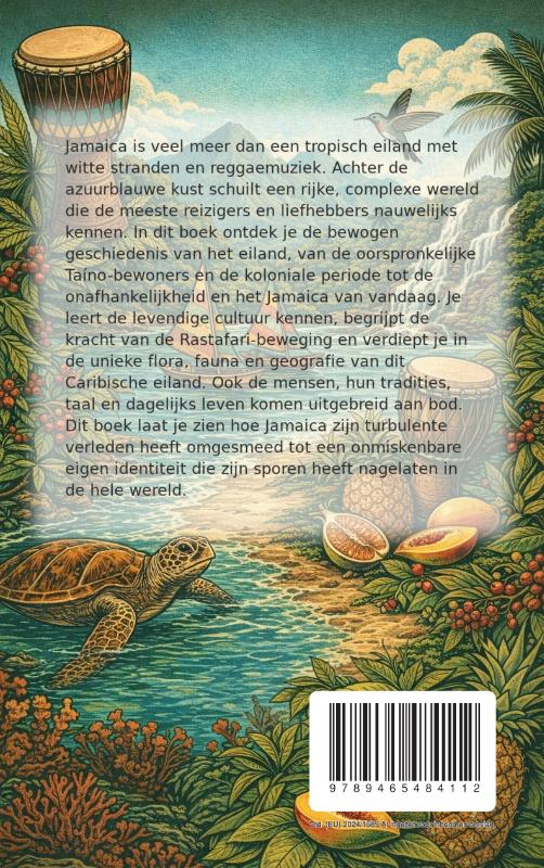 Achterkant van Alles over Jamaica