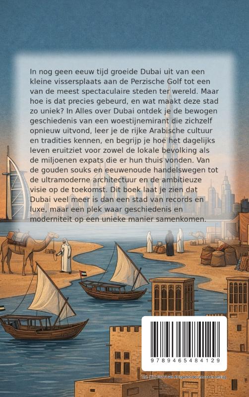 Achterkant van Alles over Dubai