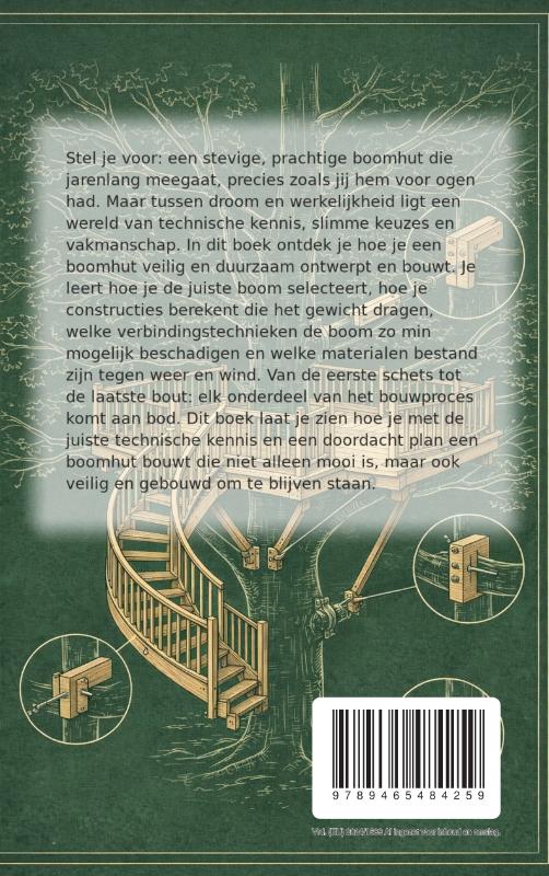 Achterkant van Alles over Treehouse Engineering