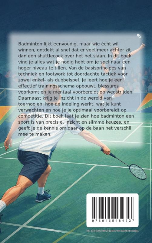 Achterkant van Alles over Badminton