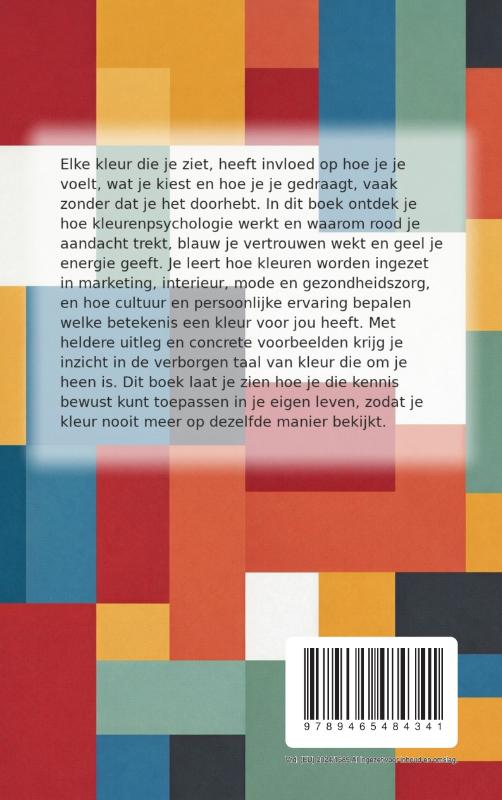 Achterkant van Alles over Kleurenpsychologie