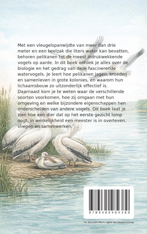 Achterkant van Alles over Pelikanen