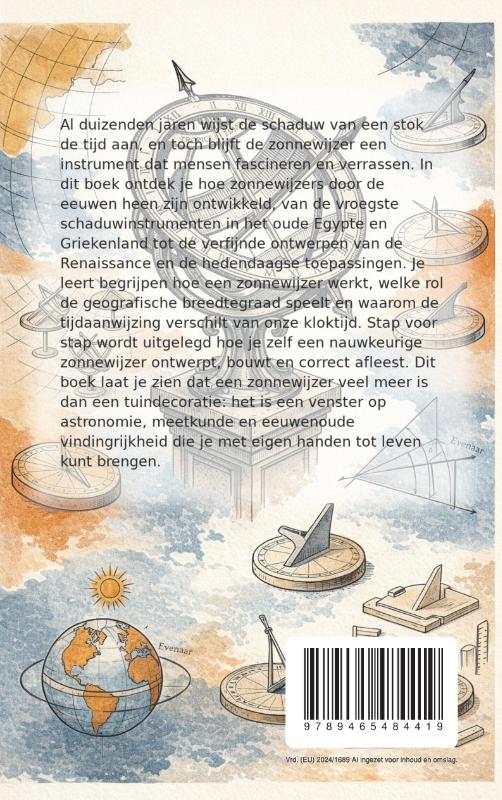 Achterkant van Alles over Zonnewijzers