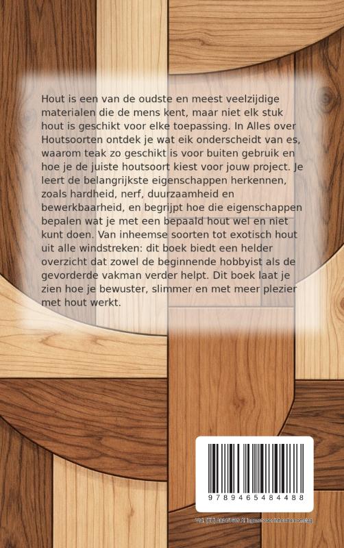 Achterkant van Alles over Houtsoorten