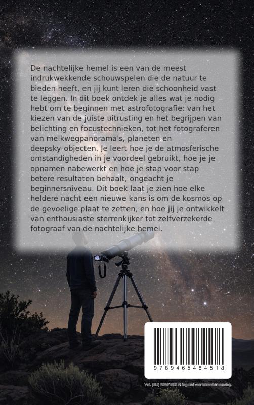 Achterkant van Alles over Astrofotografie