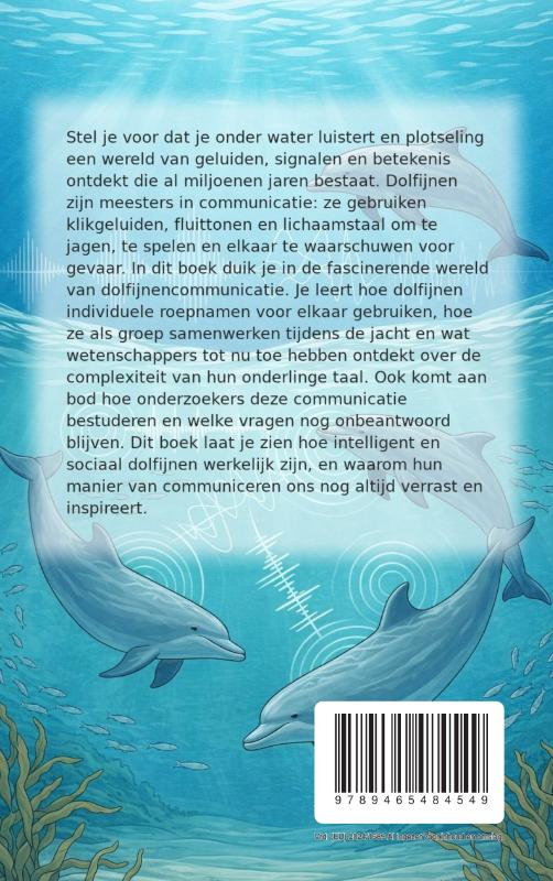 Achterkant van Alles over Dolfijncommunicatie