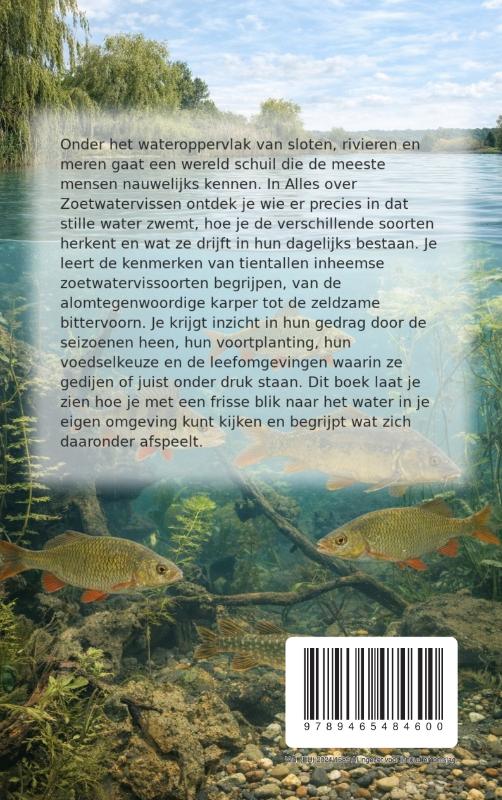 Achterkant van Alles over Zoetwatervissen