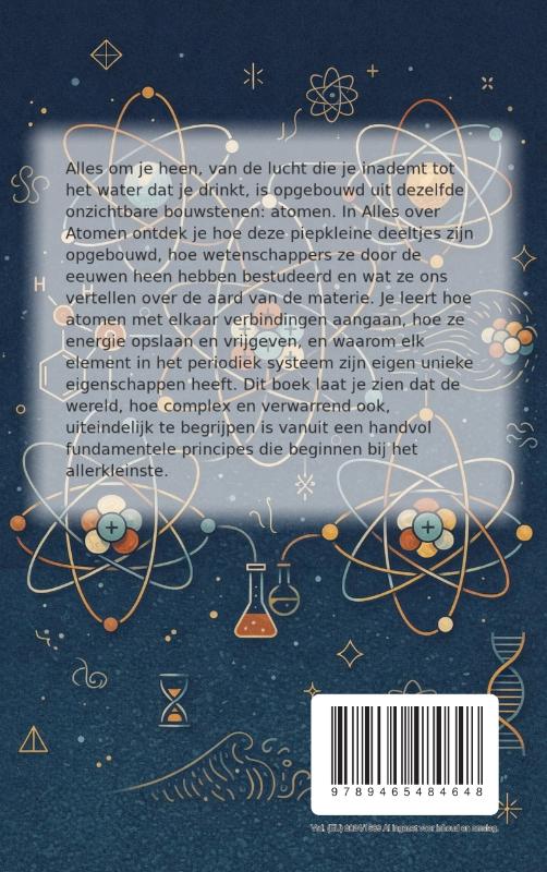 Achterkant van Alles over Atomen