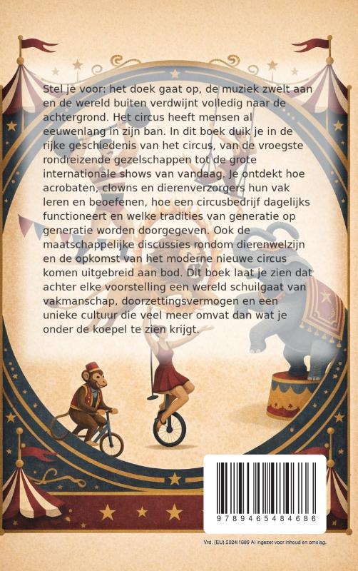 Achterkant van Alles over Circussen