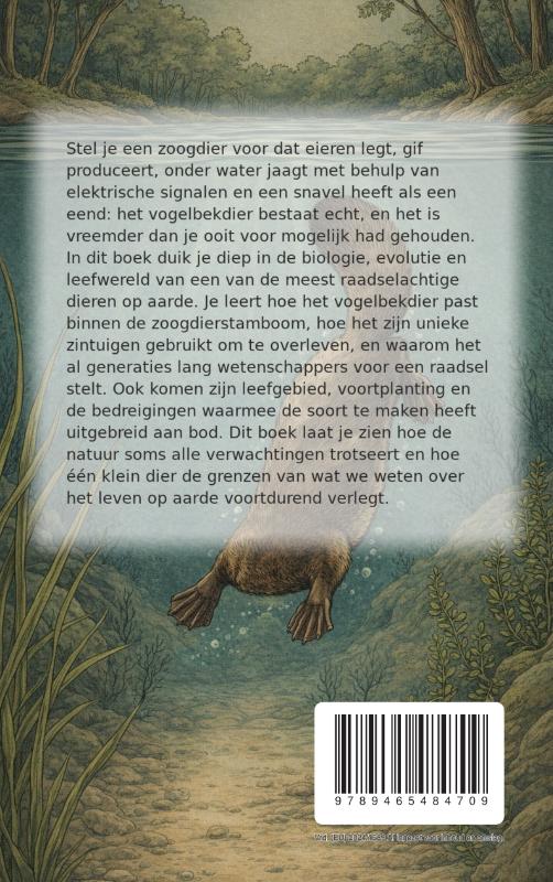 Achterkant van Alles over Vogelbekdieren