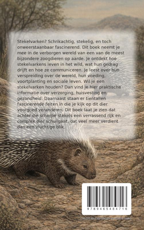 Achterkant van Alles over Stekelvarkens