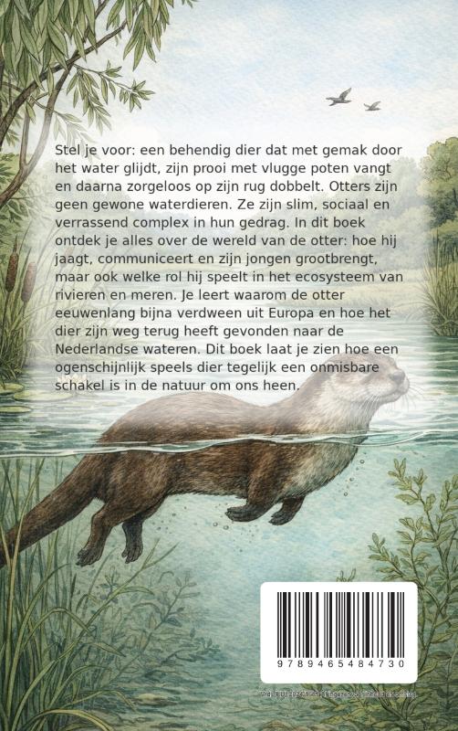 Achterkant van Alles over Otters