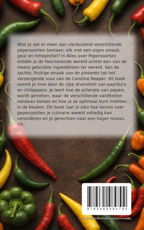 Achterkant van Alles over Pepersoorten