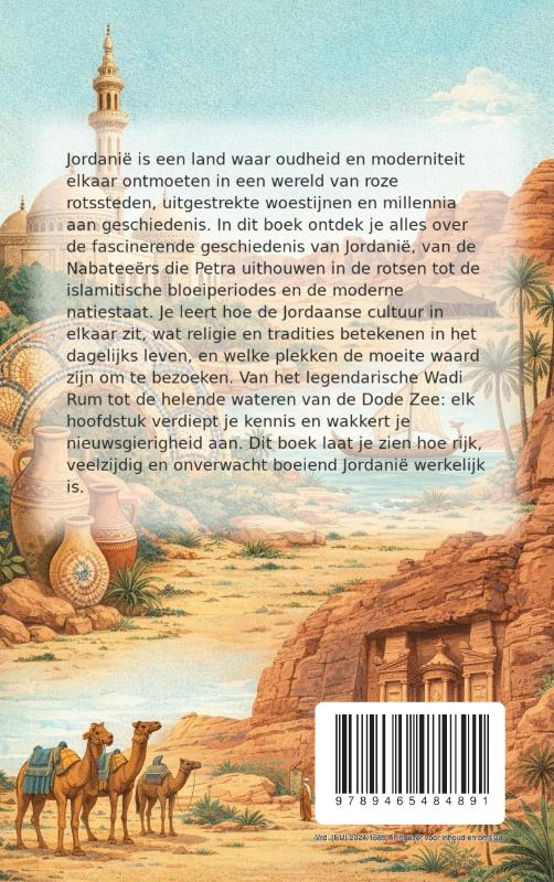 Achterkant van Alles over Jordanië