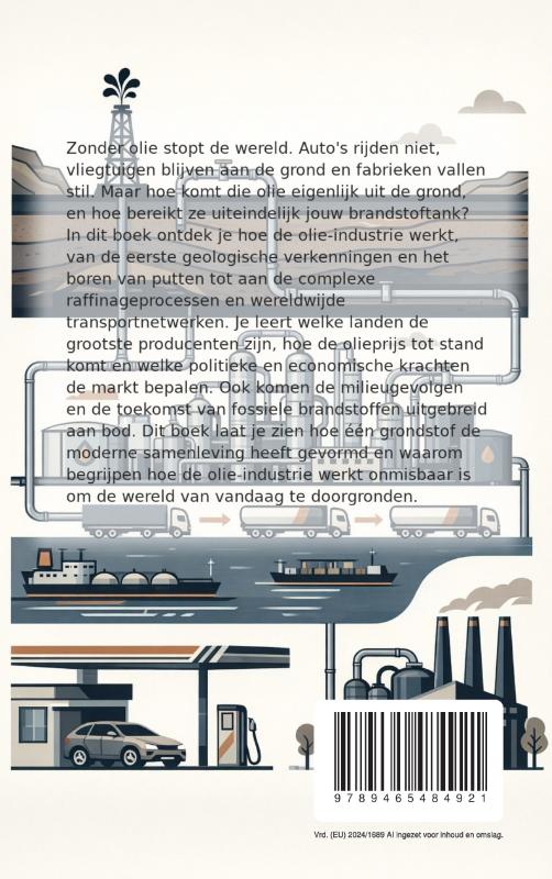 Achterkant van Alles over de Olie-industrie