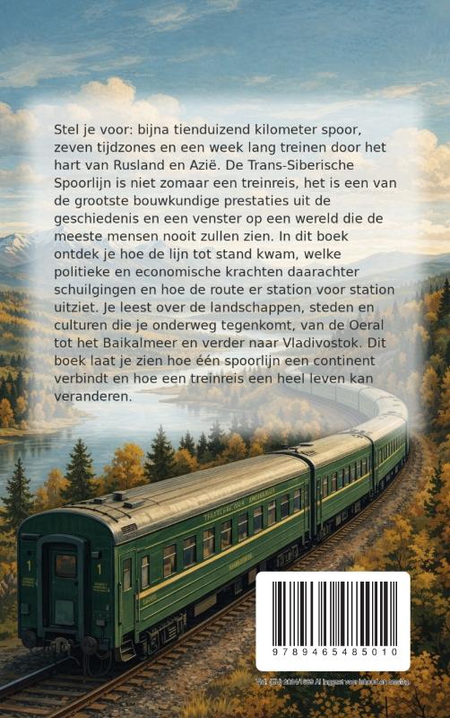 Achterkant van Alles over de Trans-Siberische Spoorlijn