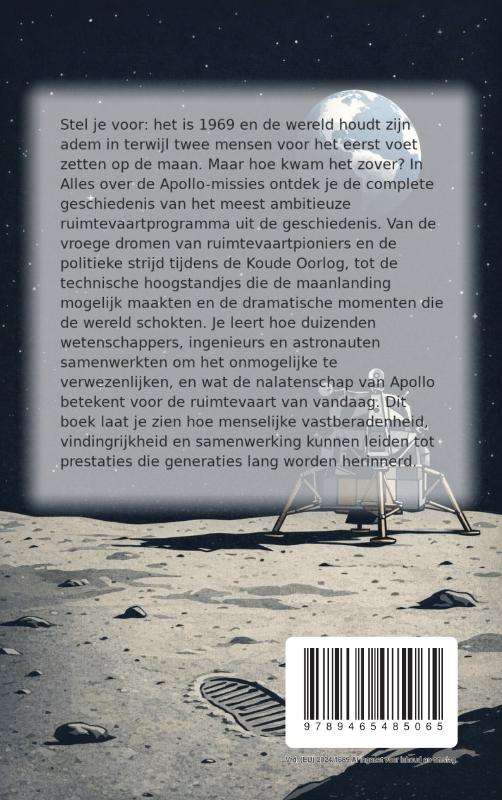 Achterkant van Alles over de Apollo-missies