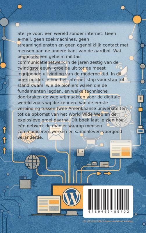 Achterkant van Alles over het Ontstaan van het Internet