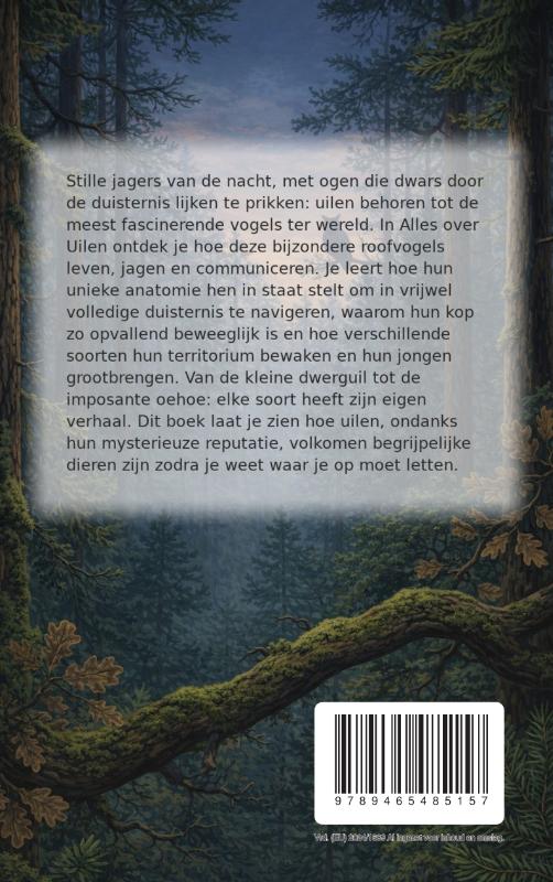 Achterkant van Alles over Uilen