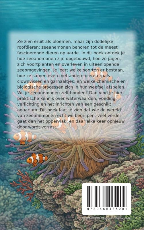 Achterkant van Alles over Zeeanemonen