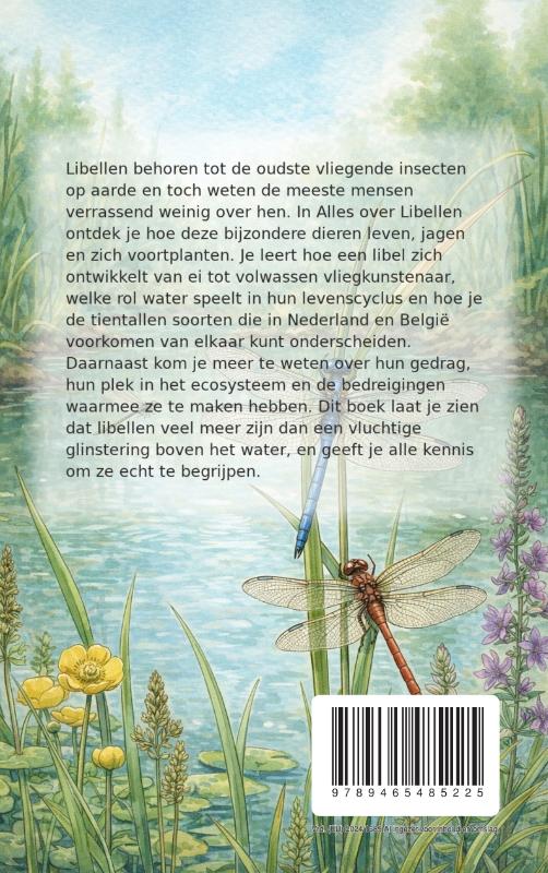 Achterkant van Alles over Libellen