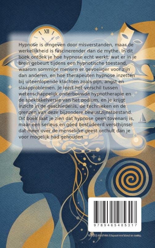 Achterkant van Alles over Hypnose