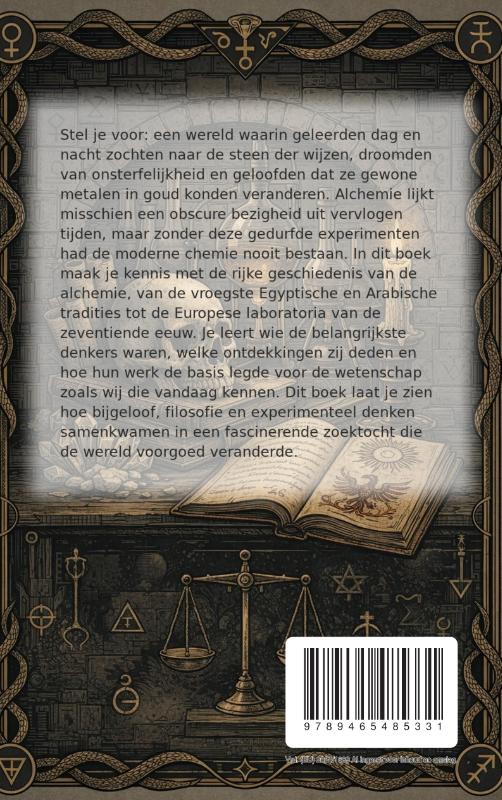 Achterkant van Alles over Alchemie