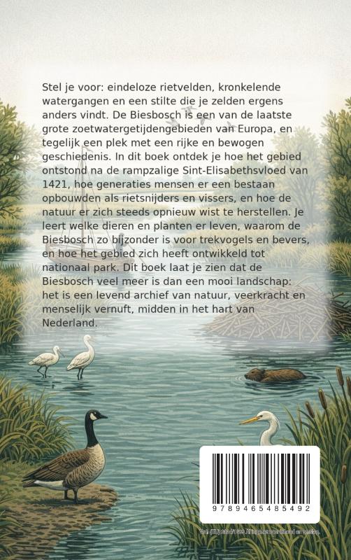 Achterkant van Alles over de Biesbosch