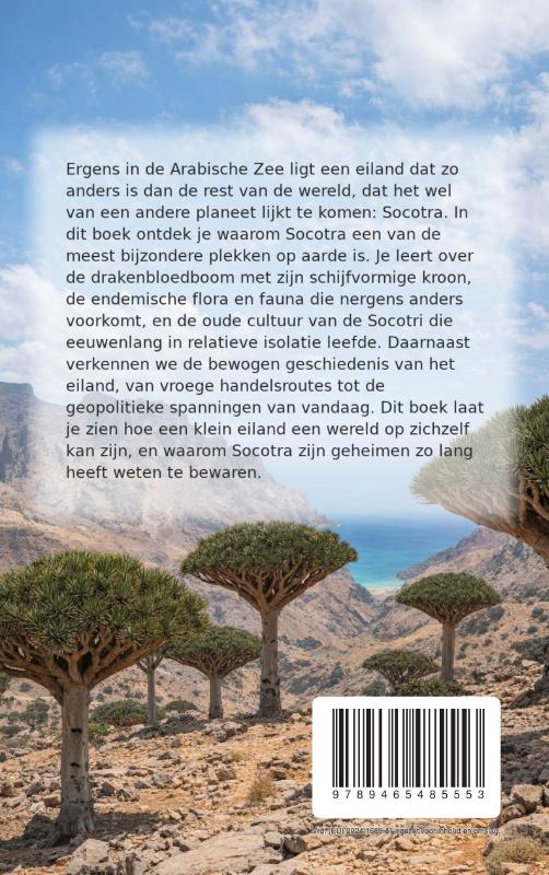 Achterkant van Alles over Socotra