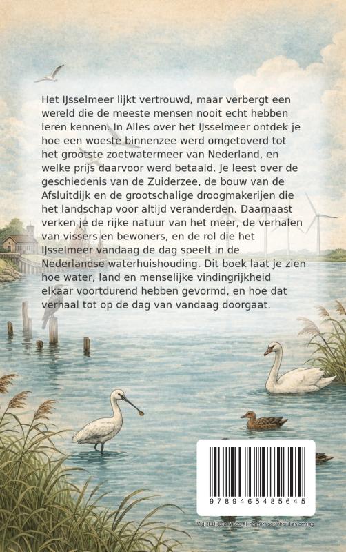 Achterkant van Alles over het IJsselmeer
