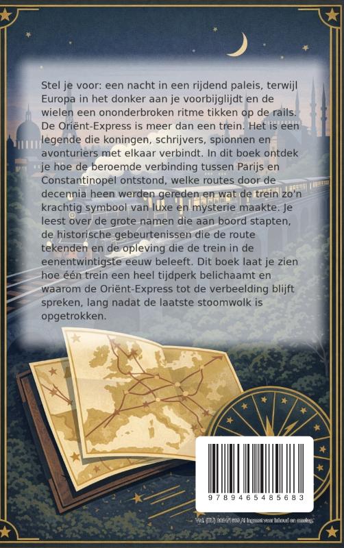 Achterkant van Alles over de Oriënt-Express