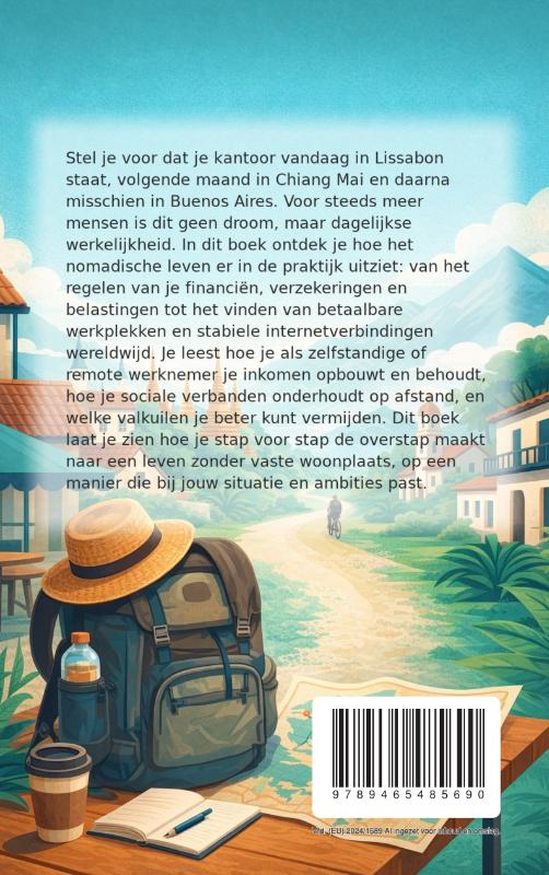 Achterkant van Alles over Nomadisch Leven