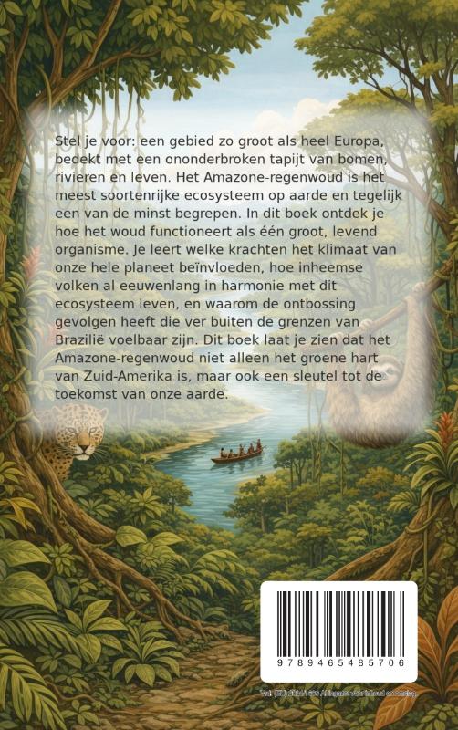 Achterkant van Alles over het Amazone-regenwoud