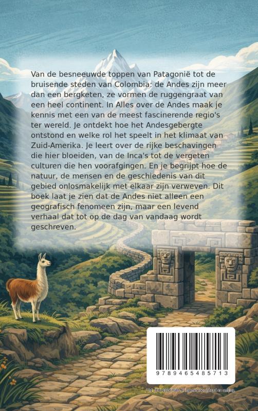 Achterkant van Alles over de Andes