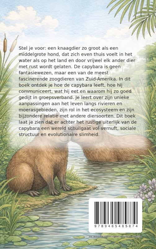 Achterkant van Alles over de Capybara