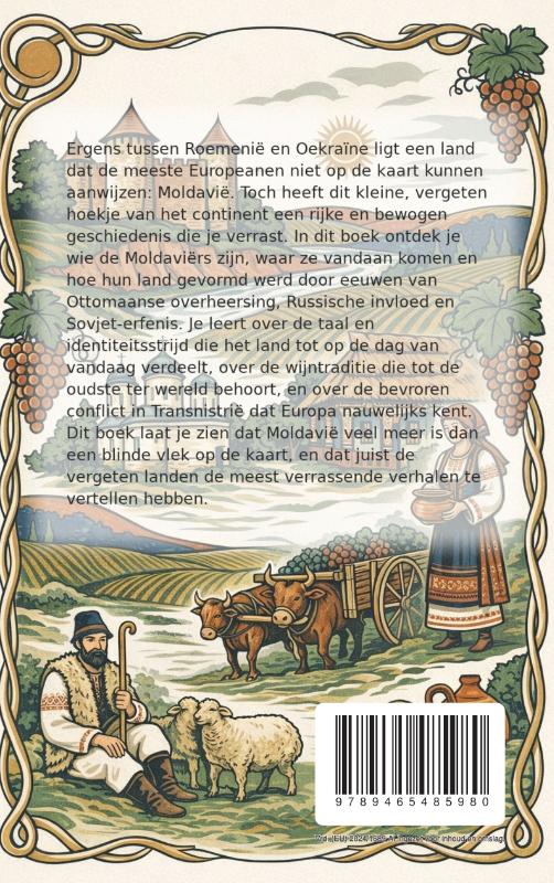 Achterkant van Alles over Moldavie
