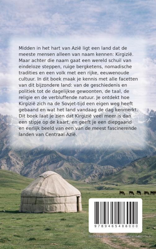 Achterkant van Alles over Kirgizie